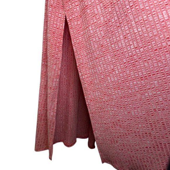 NWT Lularoe Joy Red Ribbed Knit Sleeveless Longline Duster Cardigan vest wmns XL - Picture 5 of 11